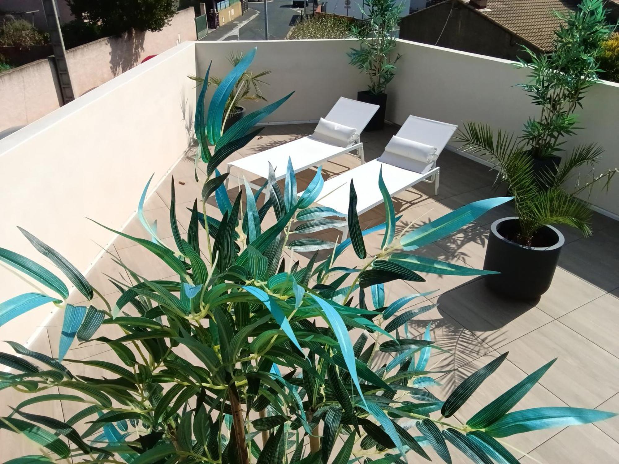 36 2 L'Air Marin Maison Duplex Grande Terrasse Narbonne Exterior photo